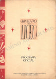 Gran Teatro del Liceu - Collection of 36 Vintage Unsigned Programs
