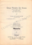 Gran Teatro del Liceu - Collection of 36 Vintage Unsigned Programs