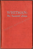 Shawn, Ted - Signed Book "Whitman: His Immortal Leaves"