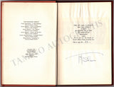 Shawn, Ted - Signed Book "Whitman: His Immortal Leaves"