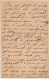Singer, Teresina - Autograph Letter Signed 1890