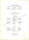 American Ballet Theatre - First Season (1940) Program