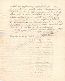 Malibran, Maria - Set of 4 Signed Letters about Her