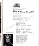 The Royal Ballet - Program Chicago Tour 1960-1961