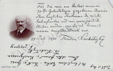 Leschetizky, Theodor - Autograph Letter Signed 1889