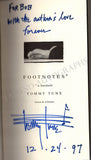 Tune, Tommy - Signed Book "Footnotes"