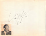 Reagan, Ronald - Signed Album Page