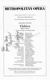Opera Singers Signed Cast Pages – Lot of 86