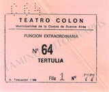 Ughi, Uto - Signed Program Buenos Aires 1992