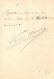 Marcoux, Vanni - Autograph Letter Signed 1912