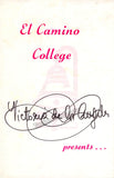 De los Angeles, Victoria - Signed Program Alondra Park 1972