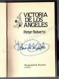 De los Angeles, Victoria - Signed Book "Victoria de los Angeles"
