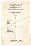 Vienna Octet - Concert Program Buenos Aires 1958