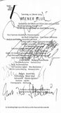 Vienna Opera - Collection of Signed Cast Pages 2001-2016 (Part I)