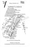 Vienna Opera - Collection of Signed Cast Pages 2001-2016 (Part I)