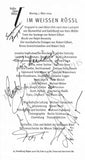 Vienna Opera - Collection of Signed Cast Pages 2001-2016 (Part I)