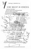 Vienna Opera - Collection of Signed Cast Pages 2001-2016 (Part I)