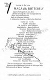 Vienna Opera - Collection of Signed Cast Pages 2001-2016 (Part I)