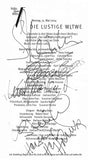 Vienna Opera - Collection of Signed Cast Pages 2001-2016 (Part I)