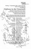 Vienna Opera - Collection of Signed Cast Pages 2001-2016 (Part I)