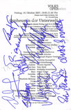 Vienna Opera - Collection of Signed Cast Pages 2001-2016 (Part I)