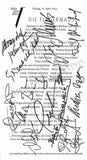 Vienna Opera - Collection of Signed Cast Pages 2001-2016 (Part I)