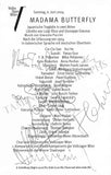 Vienna Opera - Collection of Signed Cast Pages 2001-2016 (Part I)