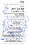 Vienna Opera - Collection of Signed Cast Pages 2001-2016 (Part I)