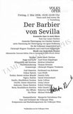 Vienna Opera - Collection of Signed Cast Pages 2001-2016 (Part I)