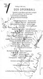 Vienna Opera - Collection of Signed Cast Pages 2001-2016 (Part I)