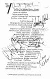 Vienna Opera - Collection of Signed Cast Pages 2001-2016 (Part I)