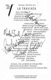Vienna Opera - Collection of Signed Cast Pages 2001-2016 (Part I)