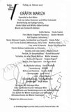 Vienna Opera - Collection of Signed Cast Pages 2001-2016 (Part I)