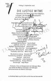 Vienna Opera - Collection of Signed Cast Pages 2001-2016 (Part I)