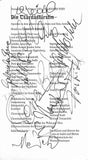 Vienna Opera - Collection of Signed Cast Pages 2001-2016 (Part I)