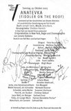 Vienna Opera - Collection of Signed Cast Pages 2001-2016 (Part I)