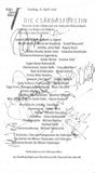 Vienna Opera - Collection of Signed Cast Pages 2001-2016 (Part I)