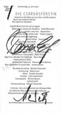 Vienna Opera - Collection of Signed Cast Pages 2001-2016 (Part I)