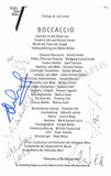 Vienna Opera - Collection of Signed Cast Pages 2001-2016 (Part I)