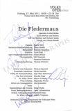 Vienna Opera - Collection of Signed Cast Pages 2001-2016 (Part I)