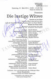 Vienna Opera - Collection of Signed Cast Pages 2001-2016 (Part I)