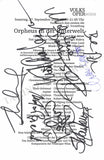 Vienna Opera - Collection of Signed Cast Pages 2001-2016 (Part I)