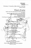 Vienna Opera - Collection of Signed Cast Pages 2001-2016 (Part I)