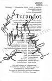 Vienna Opera - Collection of Signed Cast Pages 2001-2016 (Part I)