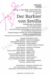 Vienna Opera - Collection of Signed Cast Pages 2001-2016 (Part I)