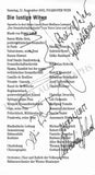 Vienna Opera - Collection of Signed Cast Pages 2001-2016 (Part II)