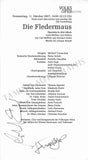 Vienna Opera - Collection of Signed Cast Pages 2001-2016 (Part II)