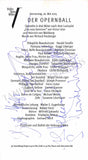 Vienna Opera - Collection of Signed Cast Pages 2001-2016 (Part II)