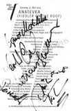 Vienna Opera - Collection of Signed Cast Pages 2001-2016 (Part II)