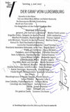 Vienna Opera - Collection of Signed Cast Pages 2001-2016 (Part II)